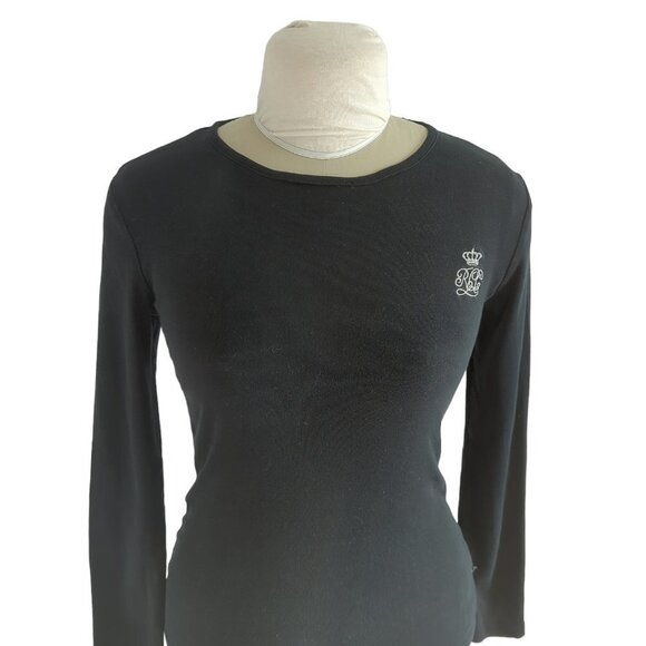 Lauren Ralph Lauren Long Sleeve Monogram Tee - Picture 4 of 5